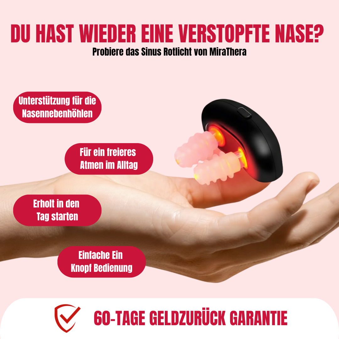 Sinus Rotlicht MiraThera