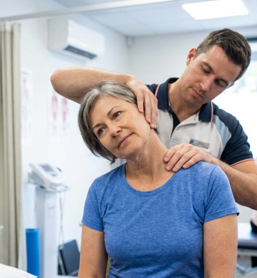 Physiotherapie-Termin in der Praxis